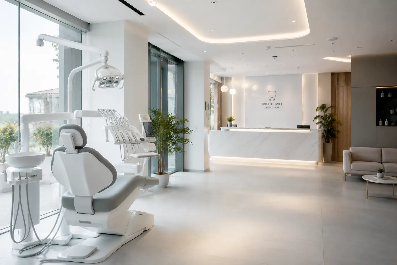 Aster Dental & Implant Centre reception